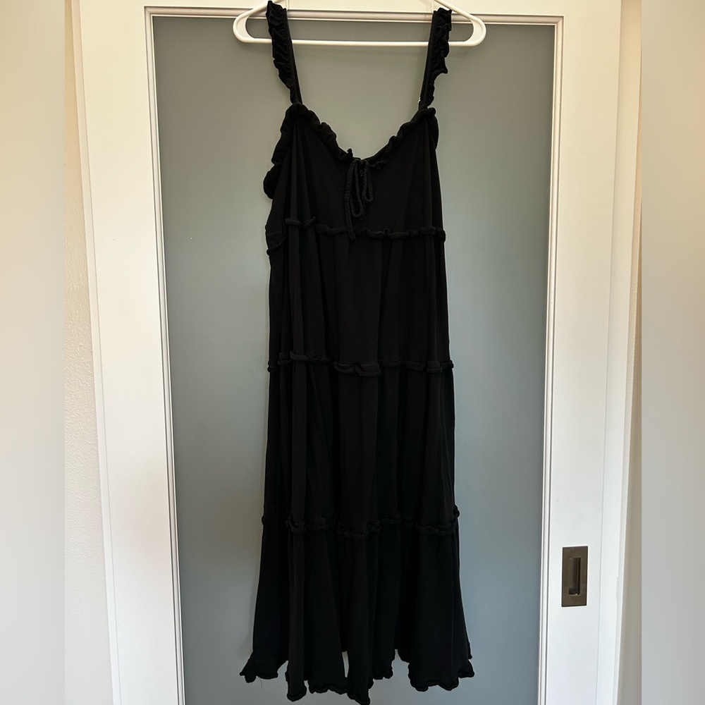 J.Crew tiered jersey dress